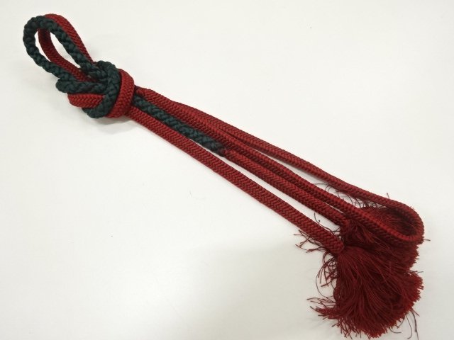JAPANESE KIMONO / HAND-TIED OBIJIME CORD